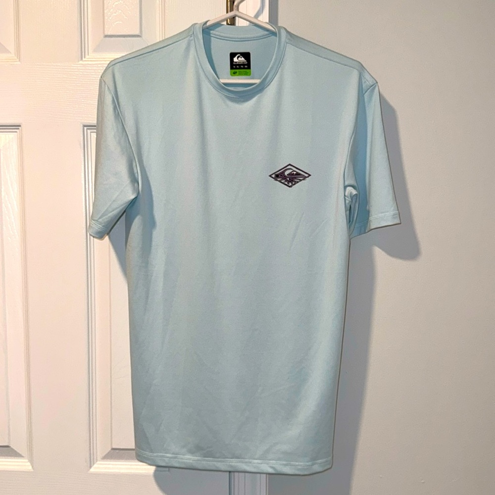 Quiksilver Sky Blue Rashguard Tee